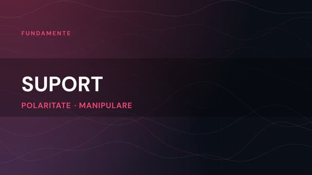 Suport și rezistență: cum să le trasezi corect