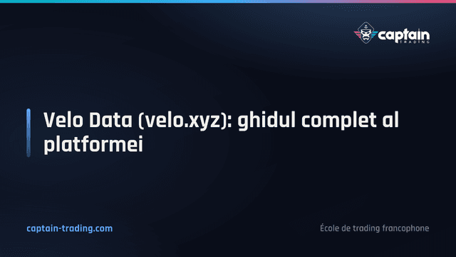Velo Data (velo.xyz): ghidul complet al platformei
