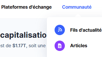 Communauté — Coinmarketcap : le Guide du Captain