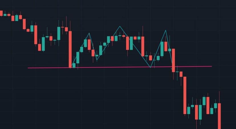 Exemple de Pattern Trading Têtes Epaules head and shoulders
