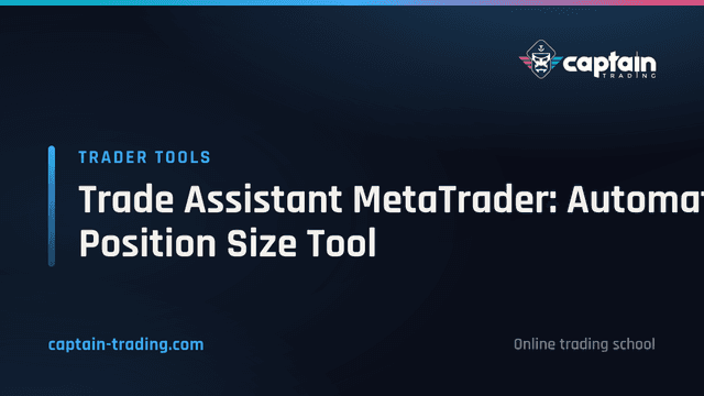 Trade Assistant MetaTrader: Automatic Position Size Tool