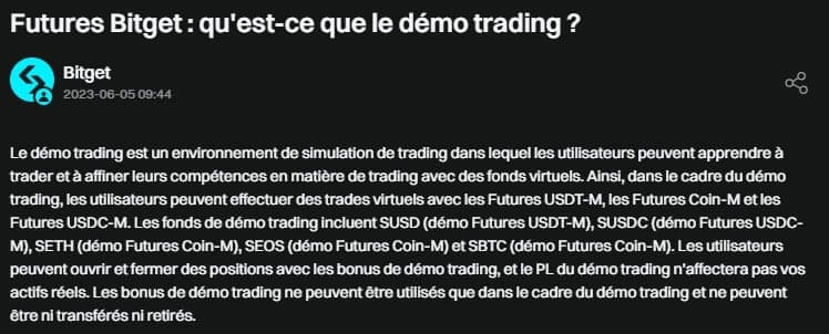 trading za darmo na bitget
