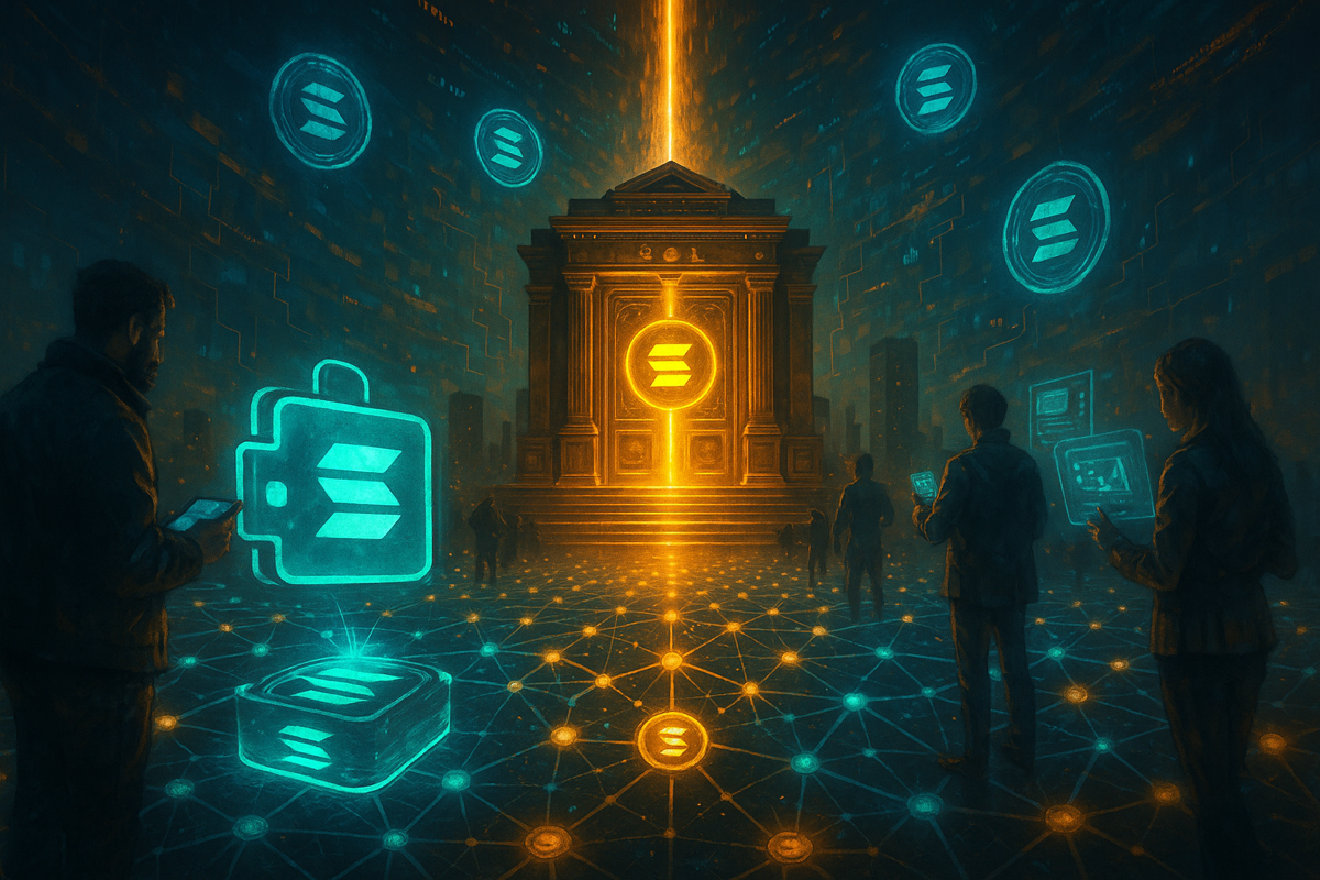 Solana wallet : DeFi Development propulse sa trésorerie vers 1 million de SOL