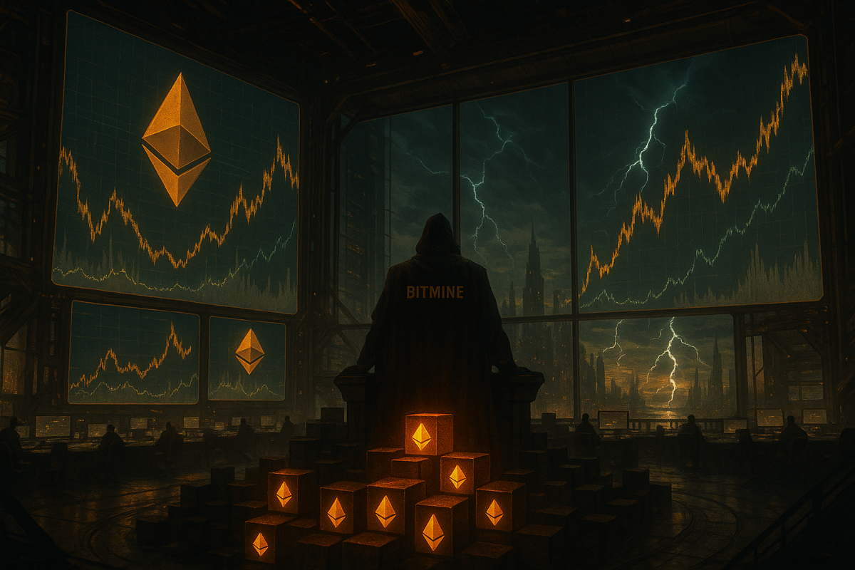 ETF Ethereum : Bitmine devient premier détenteur d’ETH