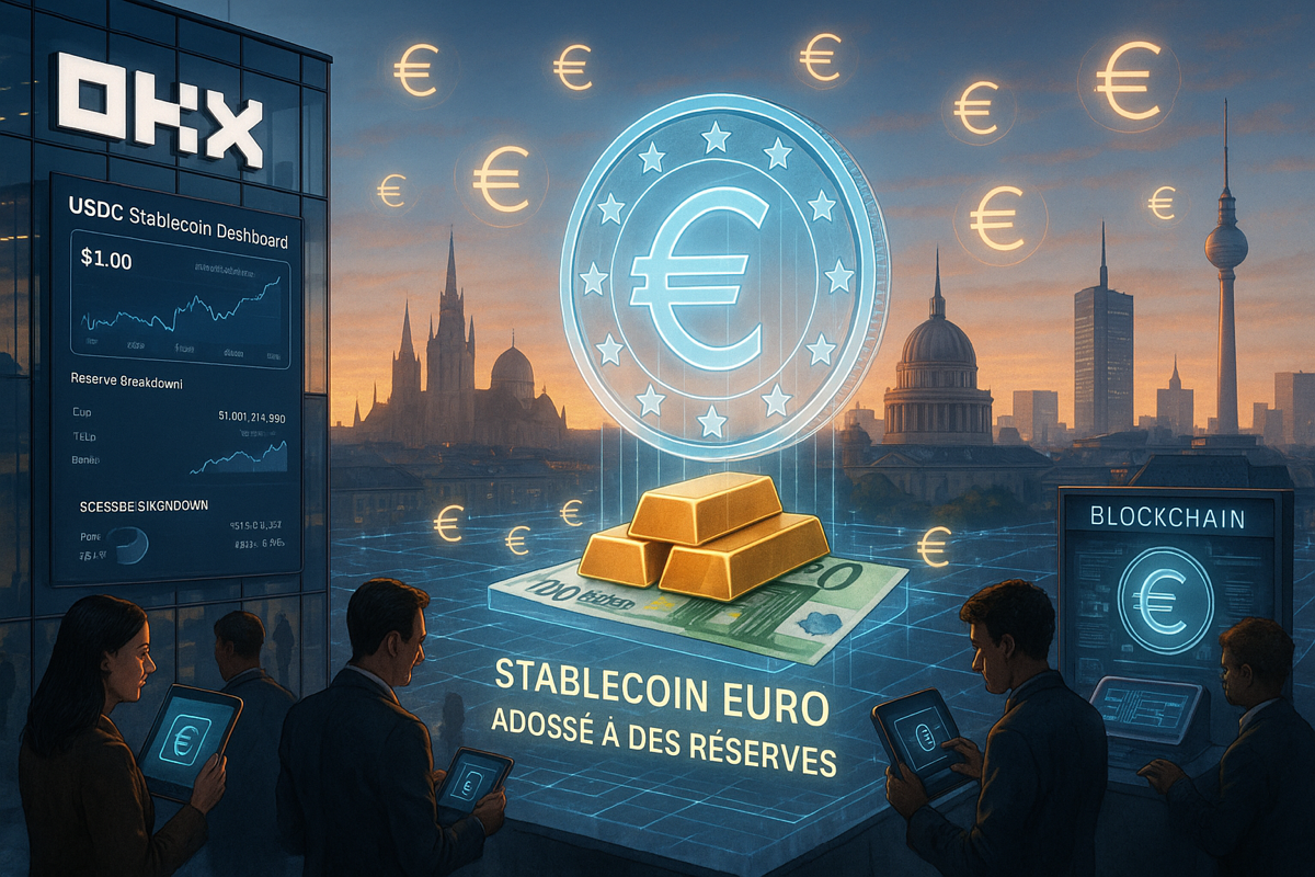 Stablecoin Euro : OKX adopte USDG et prépare le terrain pour des stablecoins adossés à l’euro